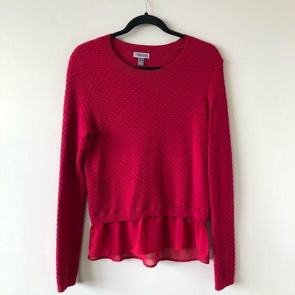 Chelsea28 Cropped Hem Sweater (Size: Medium) - Picture 1 of 7